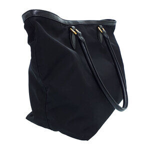 Prada Black Bag Shoulder Tote Tessuto Vela